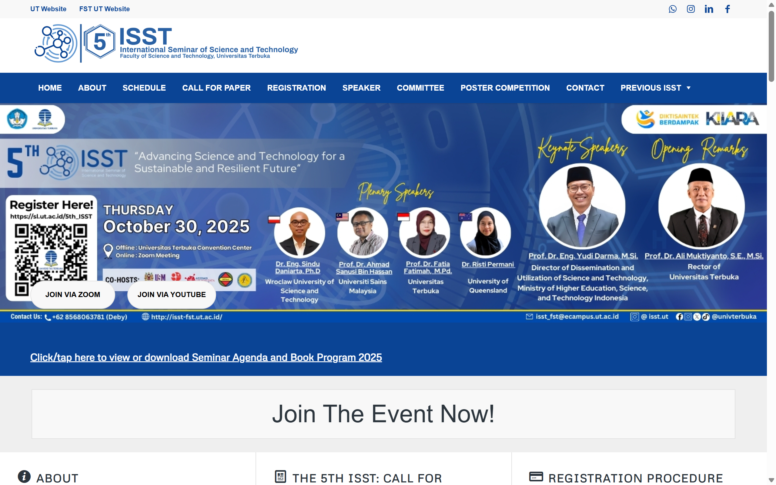 International Seminar FST Universitas Terbuka