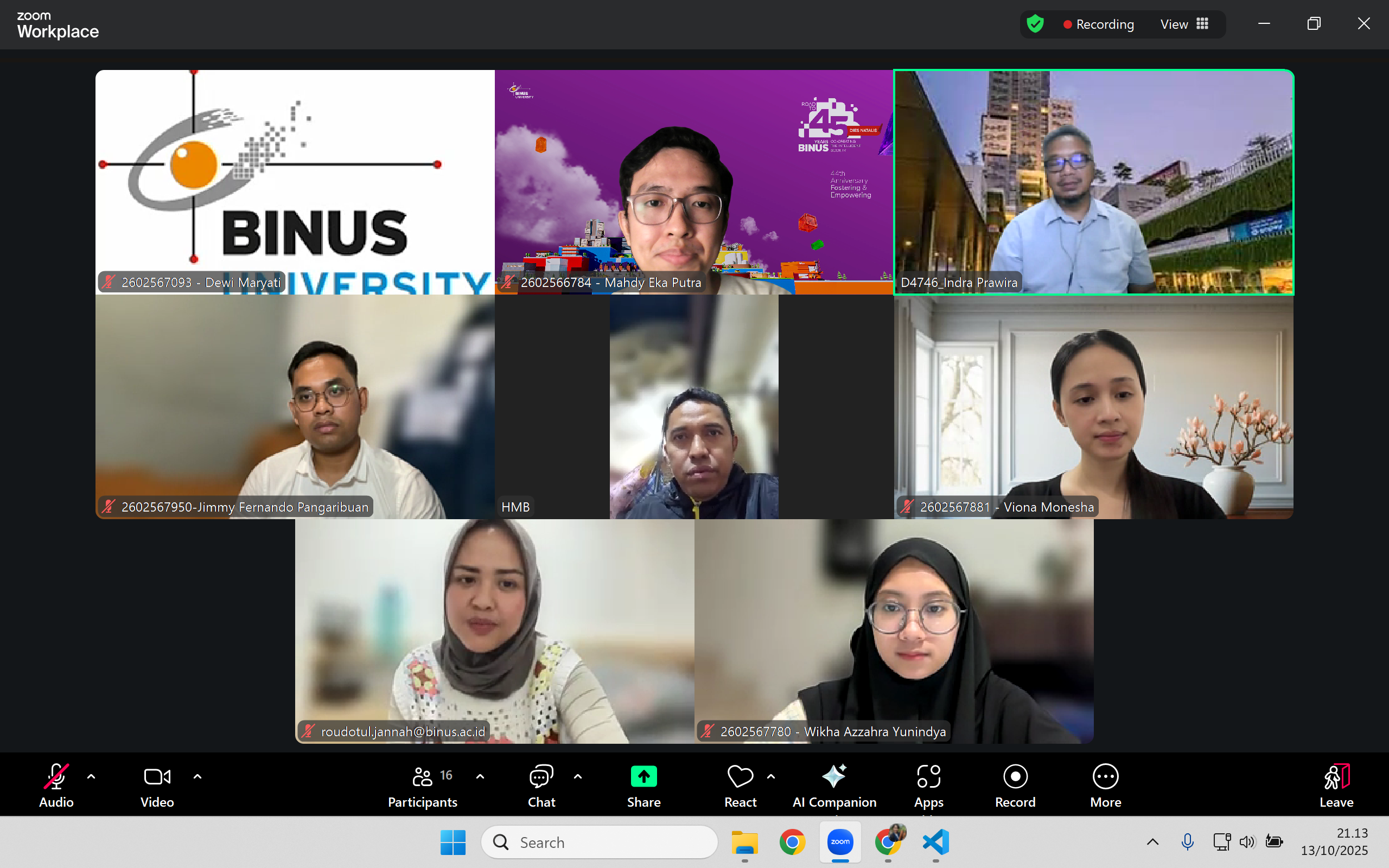 Free Electives: Master of Information System Management Study Program