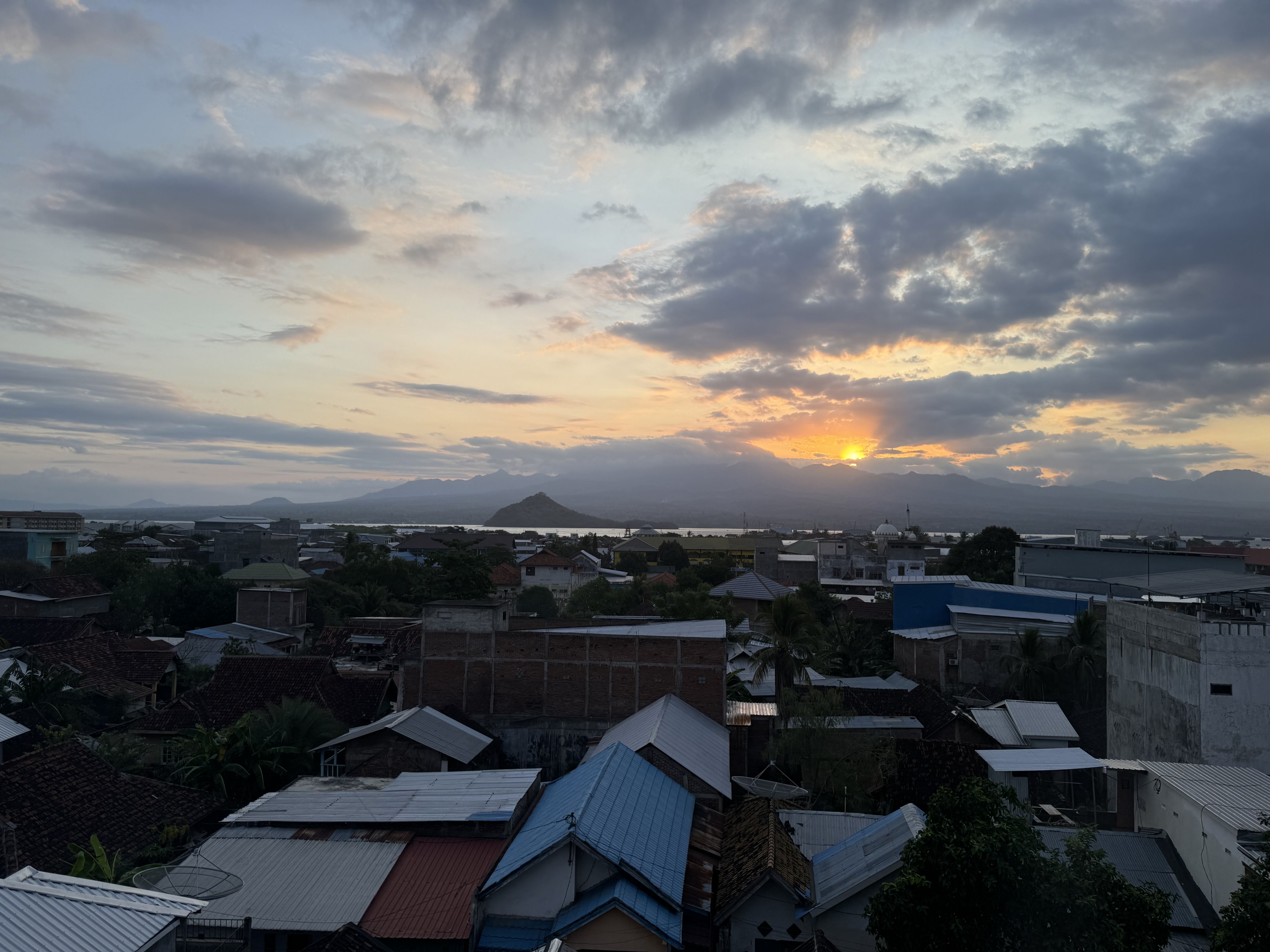 Golden Horizon over Bima